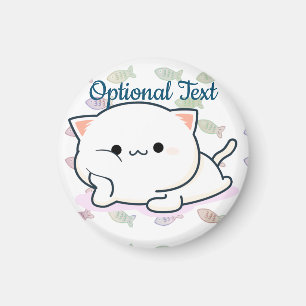 Cheeky Kawaii Style Kitten Magneet