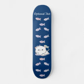 Cheeky Kawaii Style Kitten Persoonlijk Skateboard (Voorkant)