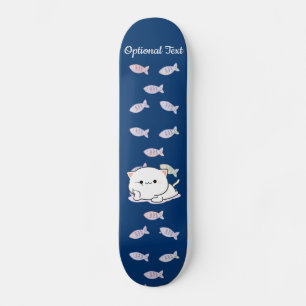 Cheeky Kawaii Style Kitten Persoonlijk Skateboard