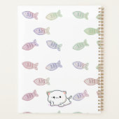Cheeky Kawaii Style Kitten Planner (Achterkant)