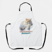 Cheeky Kitten Cadeaus voor Dierenvrienden Schort (Voorkant)