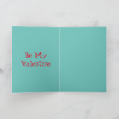 Cheeky Koe Valentijn Kaart VCollierArt (Binnen)