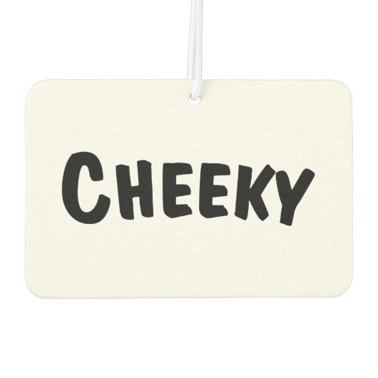 Cheeky Luchtverfrisser (Achterkant)