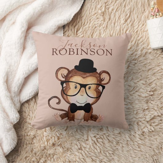 Cheeky Monkey | BABY | Kussen (Deken)