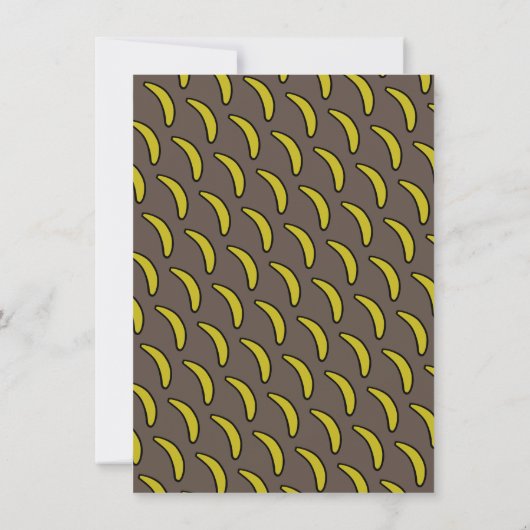 Cheeky Monkey, Baby shower Bingo (Achterkant)