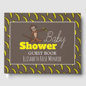 Cheeky Monkey, Baby shower Gastenboek (Voorkant)