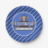 Cheeky Monkey Birthday Party Paper Bord (Voorkant)