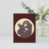 Cheeky Monkey Briefkaart (Staand voorkant)