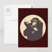 Cheeky Monkey Briefkaart (Voorkant / Achterkant)