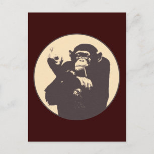 Cheeky Monkey Briefkaart