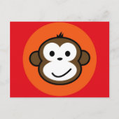 Cheeky Monkey Briefkaart (Voorkant)
