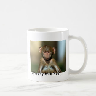 Cheeky Monkey - Cute Baby Baboon Mok / Cup