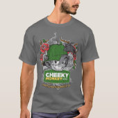 Cheeky Monkey - Grijs T-shirt (Voorkant)
