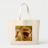 Cheeky Monkey. Grote Tote Bag (Voorkant)