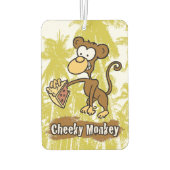 Cheeky Monkey in het Oerwoud Luchtverfrisser (Achterkant)