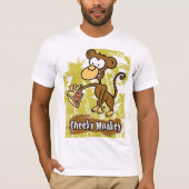 Cheeky Monkey in het Oerwoud T-shirt (Voorkant)
