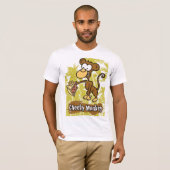 Cheeky Monkey in het Oerwoud T-shirt (Voorkant volledig)