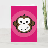 Cheeky Monkey Kaart (Voorkant)