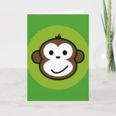 Cheeky Monkey Kaart (Voorkant)