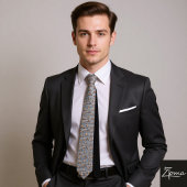 Cheeky Monkey Pattern Stropdas