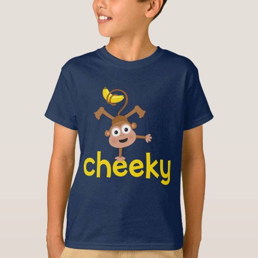 Cheeky Monkey Shirt (Voorkant)