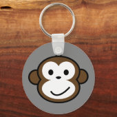 Cheeky Monkey Sleutelhanger (Voorkant)