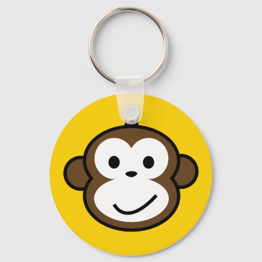 Cheeky Monkey Sleutelhanger (Voorkant)
