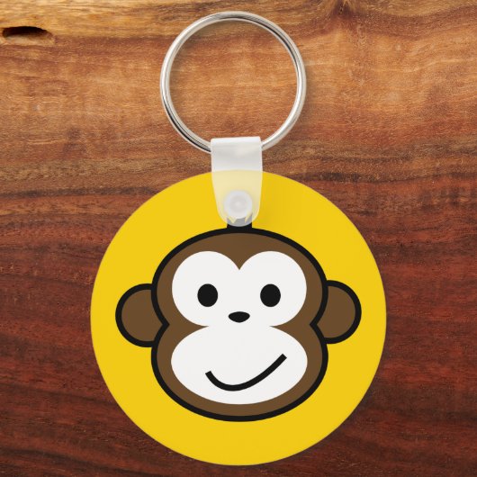 Cheeky Monkey Sleutelhanger (Voorkant)