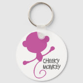 Cheeky Monkey Sleutelhanger (Voorkant)
