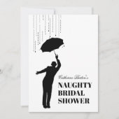 Cheeky Naughty Vrijgezellenfeest Party Invitation Kaart (Voorkant)