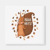 Cheeky Nutty Squirrel 41 Magneet (Voorkant)