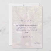 🎓Cheeky Otter Graduation Announcement Kaart (Achterkant)