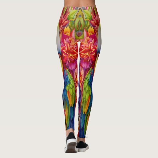 Cheeky Parrot Leggings -  (Achterkant)