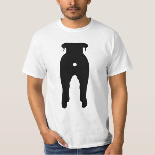 Cheeky Paws De Ultieme Grappige Hond Butt T-shirt