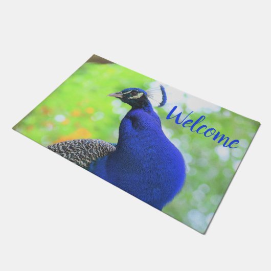 Cheeky Peacock Deurmat (Schuin)