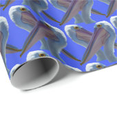 Cheeky Pelican Faces Cadeaupapier (Rol Hoek)