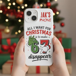 Cheeky Personalized Holiday Phone Case-Make 6•7 iPhone 14 Hoesje