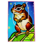 Cheeky, Playful Chipmunk Pal Medium Cadeauzakje (Voorkant)