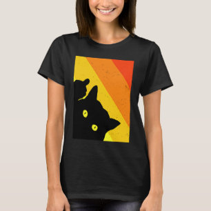 Cheeky Rude Cat geeft de middenvinger T-shirt