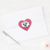 Cheeky Sheep Hart Sticker (Envelop)