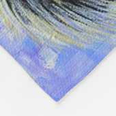 Cheeky Squirrel Painting Fleece Deken (Hoek)