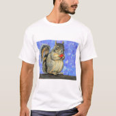 Cheeky Squirrel Painting T-shirt (Voorkant)
