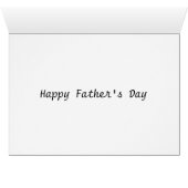 Cheeky Squirrel Wenskaart schilderen (Binenzijde Horizontaal (Onderkant))