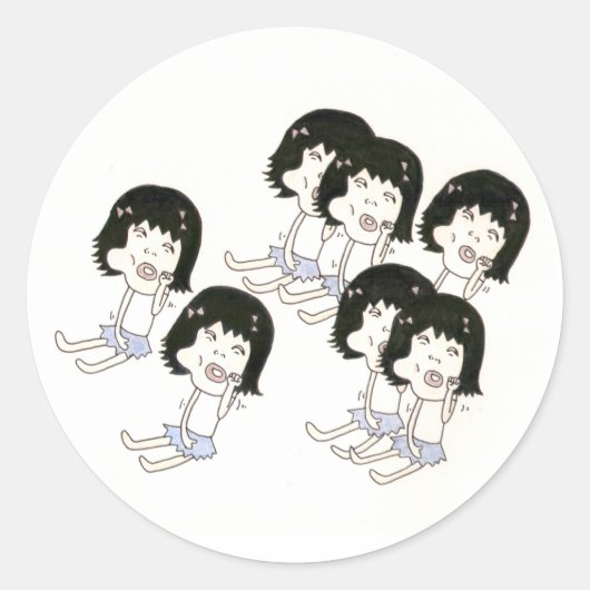 Cheeky stickers (Voorkant)