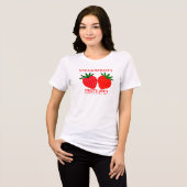 Cheeky Sweet Juicy Strawberries Tee - Berry Shirt (Voorkant volledig)