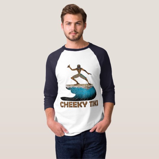Cheeky Tiki T-shirt (Voorkant volledig)