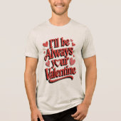 Cheeky Valentijn Tri-Blend Shirt (Voorkant)