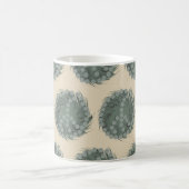 Cheeky Whirled Peas Pattern Koffiemok (Center)