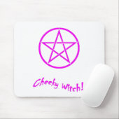Cheeky Witch Star Collectie (roze) Muismat (Met muis)