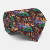 CheekyBird's Earth Aura Necktie Stropdas (Opgerold)